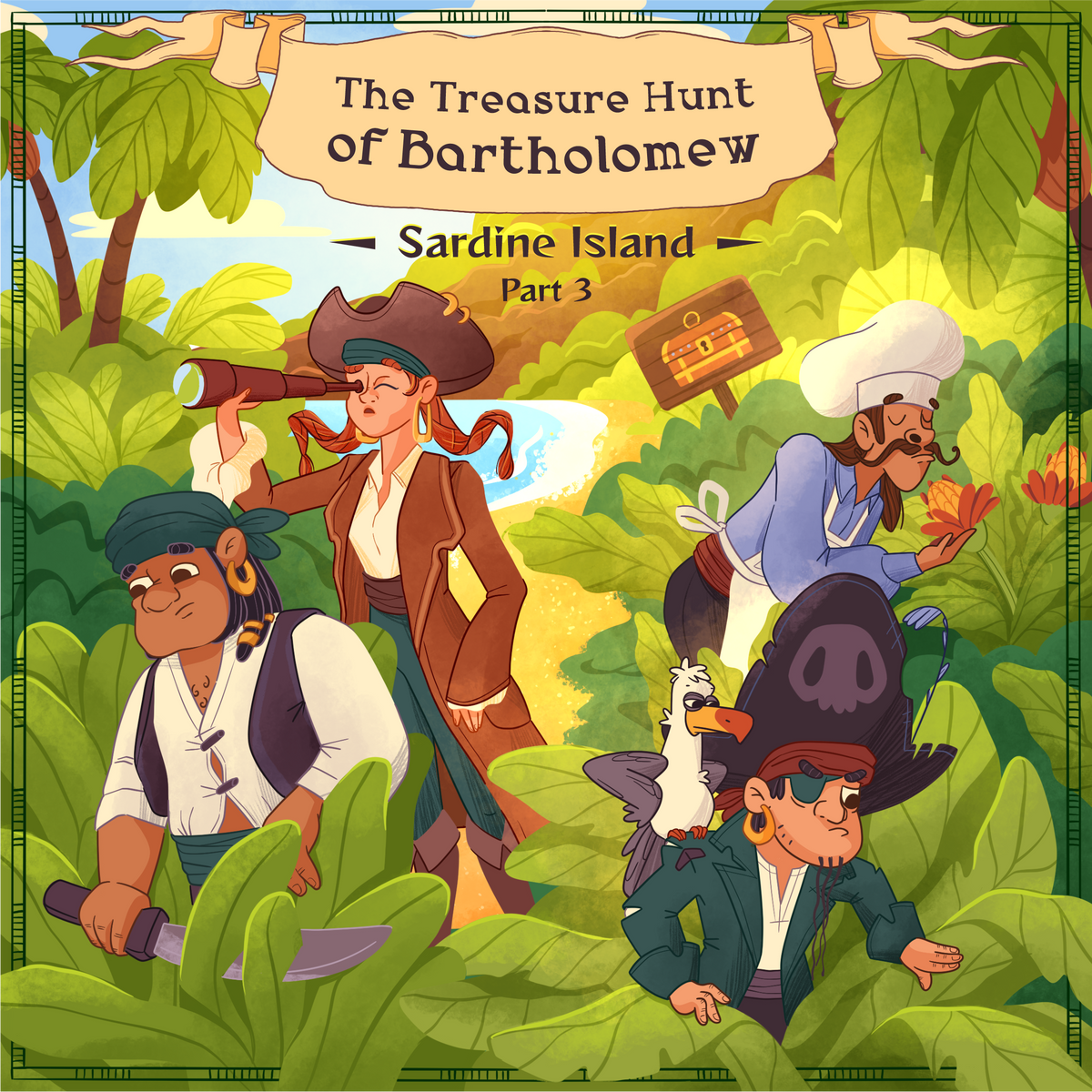 The Treasure Hunt of Bartholomew - Part 3: Sardine Island