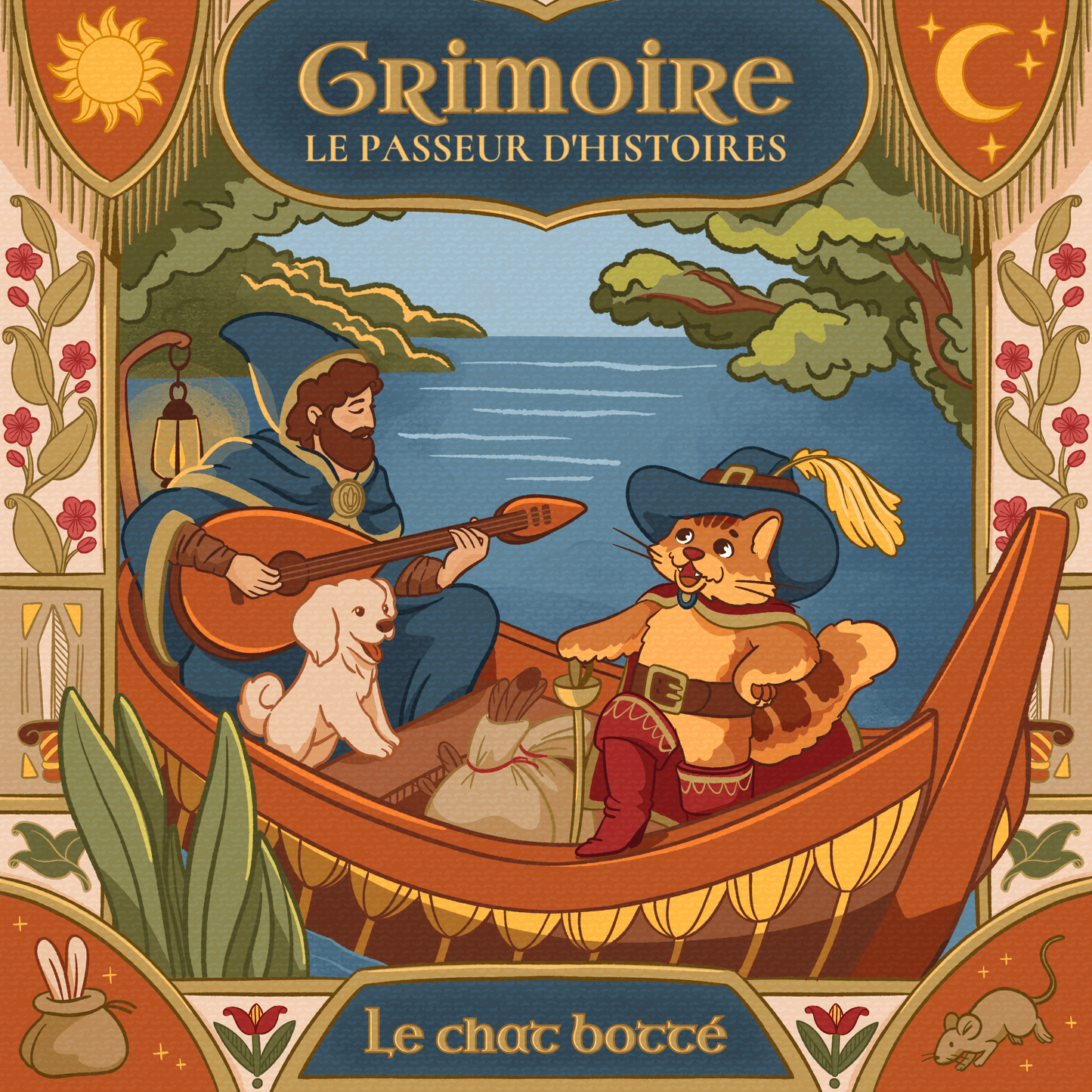 Grimoire le passeur d'histoires - Le chat botté - Fabli