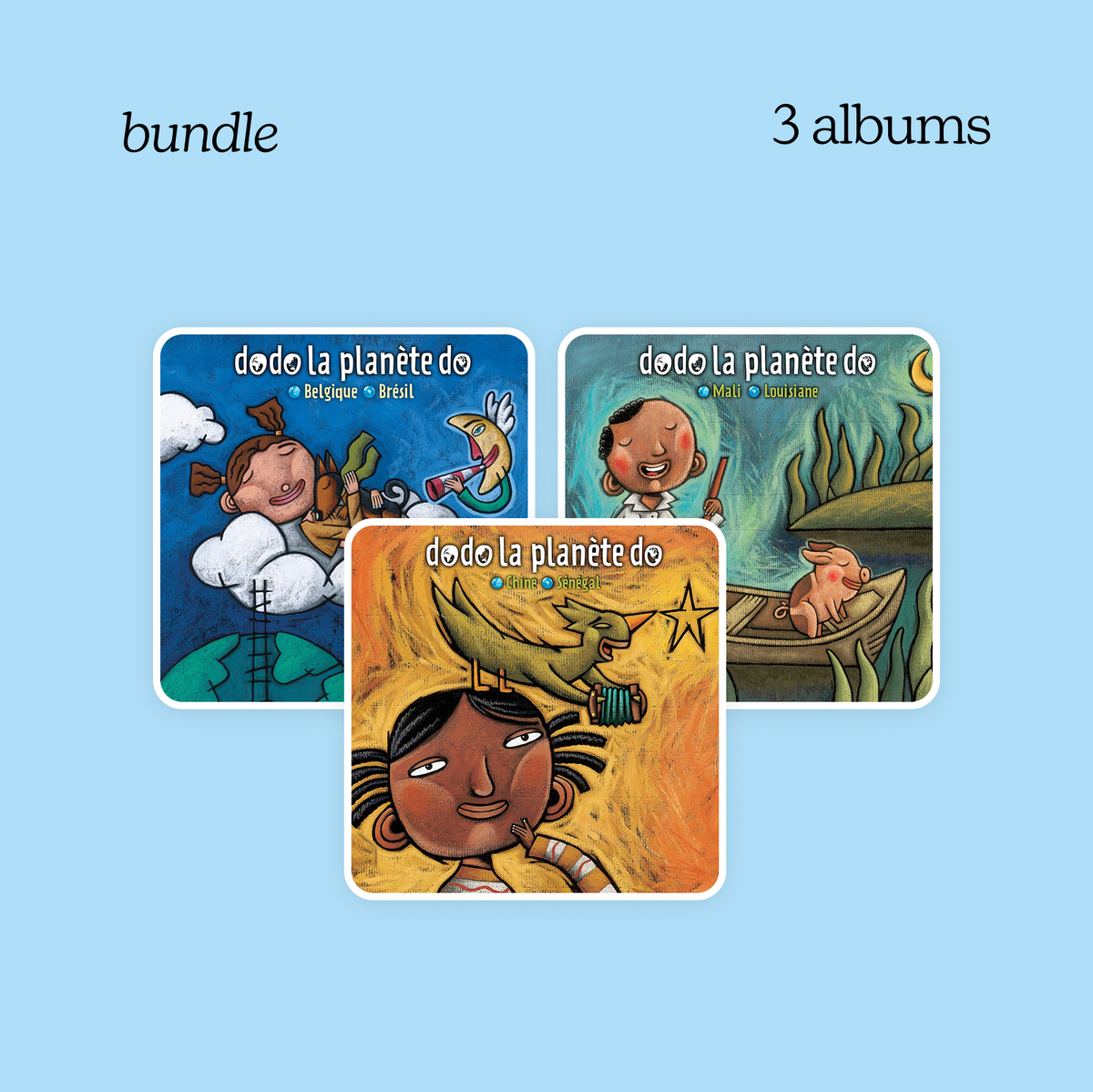 Pack : Dodo la planète do : Le tour du monde en berceuses - Fabli
