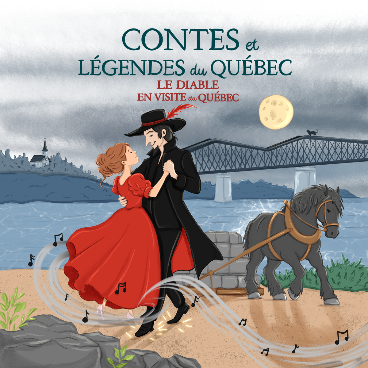 Contes et légendes du Québec - Le diable en visite au Québec