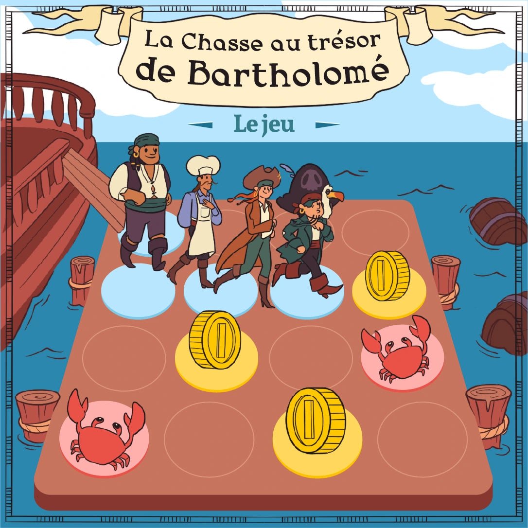 La Chasse au trésor de Bartholomé - Le Jeu - Fabli