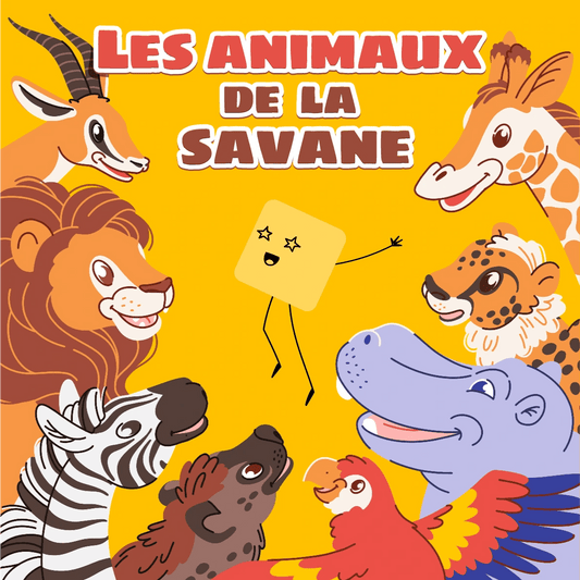 Les animaux de la Savane - Français - Fabli