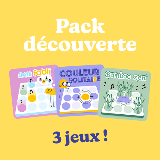 Pack de jeux découverte Fabli - Fabli