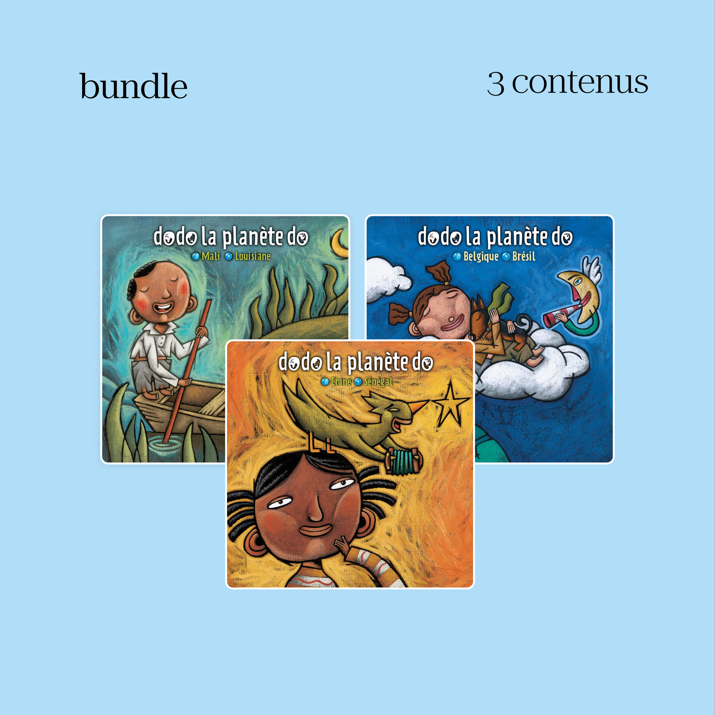 Pack : Dodo la planète do : Le tour du monde en berceuses - Fabli
