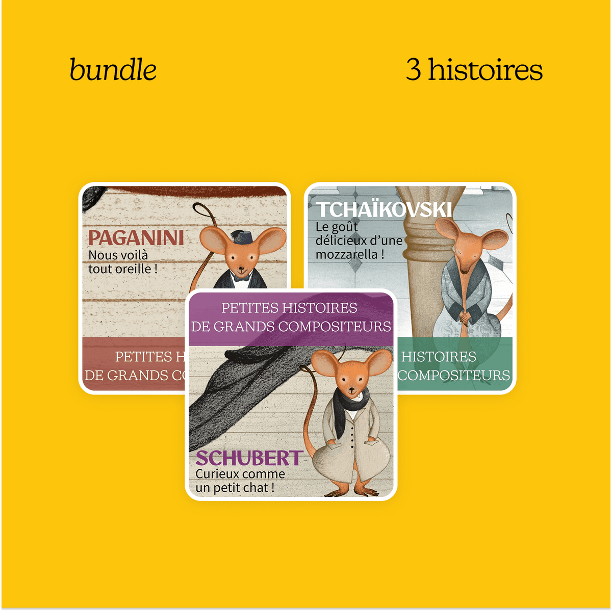 Pack : Grands compositeurs - Partie 2 - Fabli