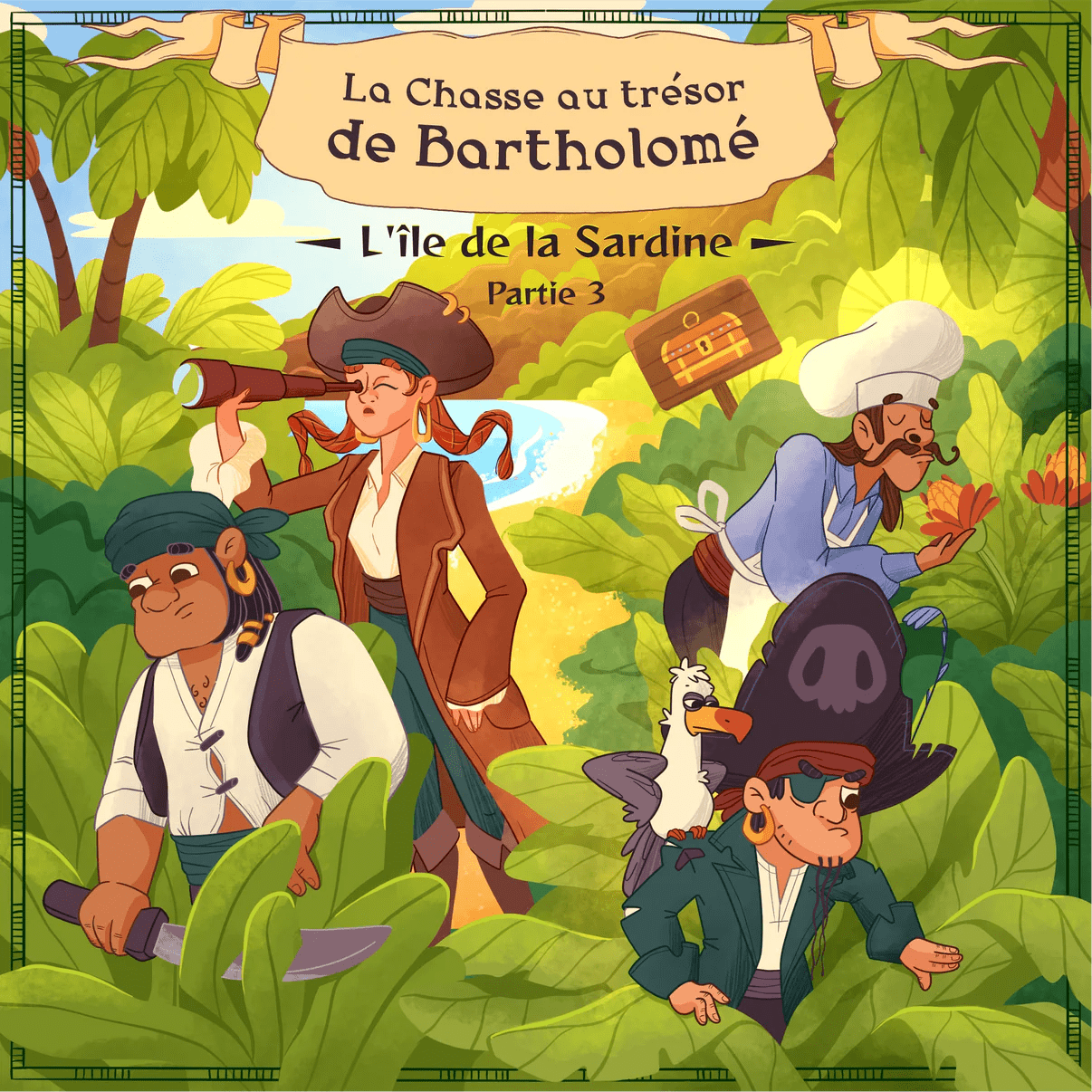 Pack : La chasse au trésor de Bartholomé - Fabli