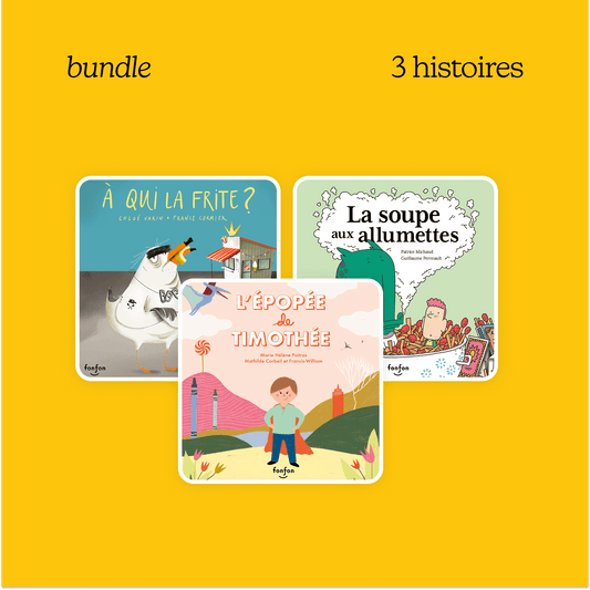 Trio d'histoires : Un été à croquer ! - Fabli
