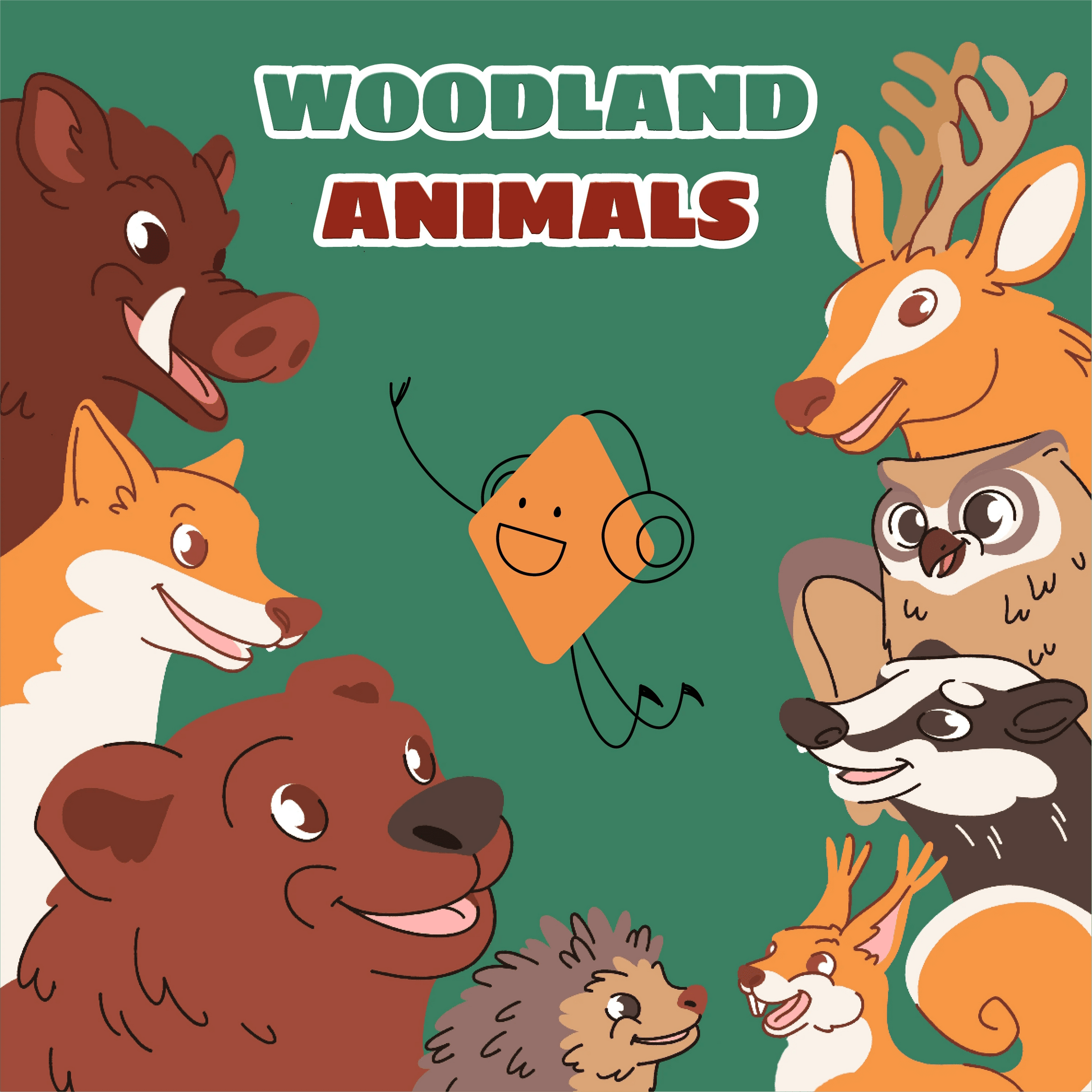 Woodland animals - Fabli